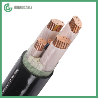 Copper Conductor XLPE Insulated 0.4kV Power Cable 3X120+1X70mm2