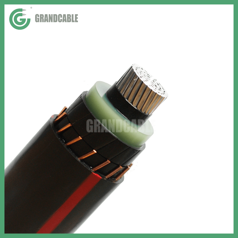 1/0 AWG Aluminum 35kV 100% XLPE-TR Cable - Buy MV-90, 35kV Cable, Tr ...