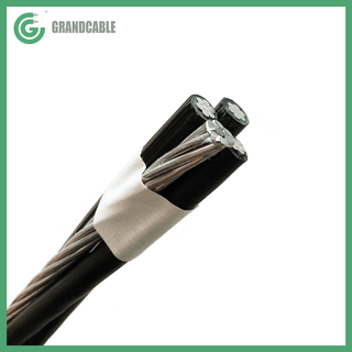 CONDUCTOR ALU #2 AWG QUADRUPLEX CODE NAME BELGIAN, ALUMINUIM, FOR USE AS SECONDARY WITH BARE 6201-T81 ALUM. ALLOY