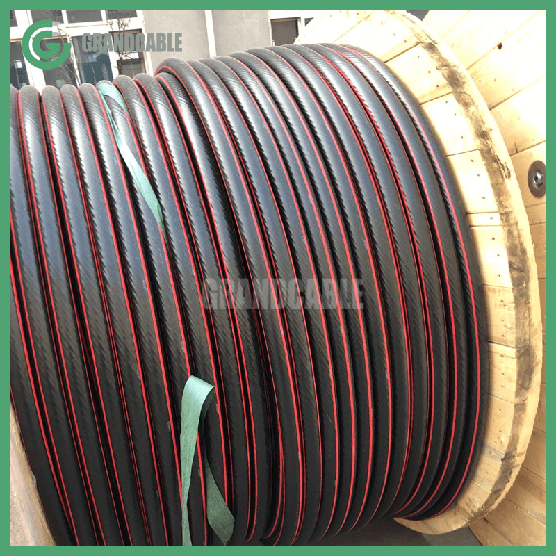 1250 Kcmil AL TRXLPE MV 90 INS 100 35kV 1 3 Neutral XLPE Jacket Buy MV 90 35kV Cable