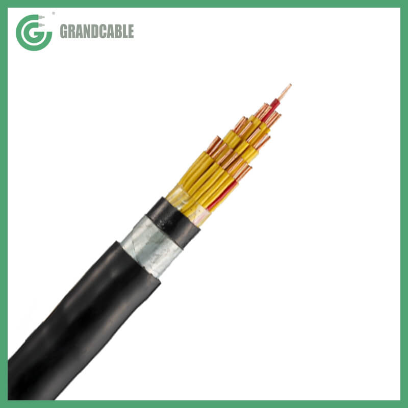 Multicore CU/PVC/STA/PVC Double Steel Tape Armored Control Cable 450/750V & 0.6/1kV
